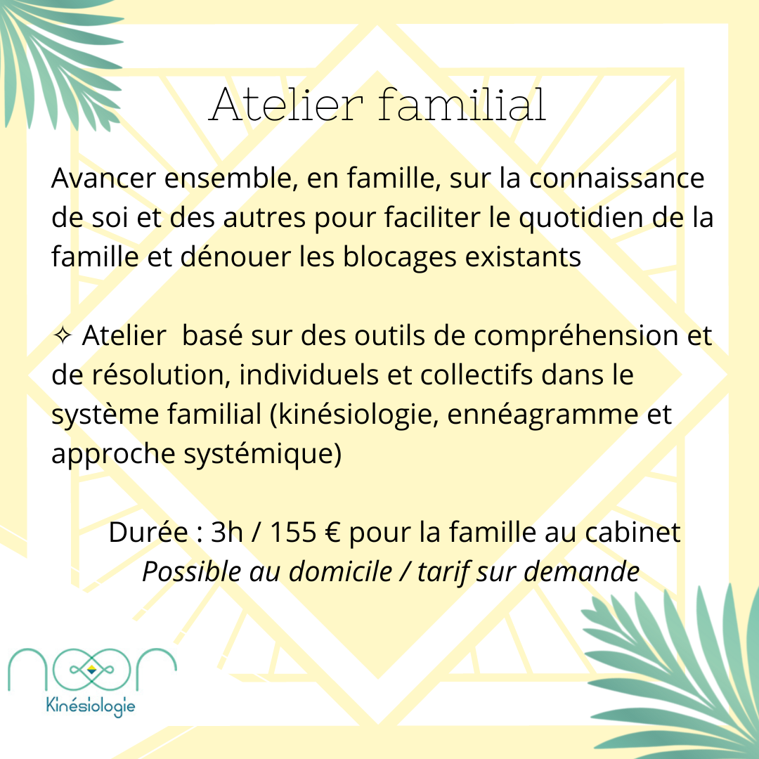 Accompagnement familial 3h - 155 €
